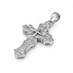 Divine Grace Pavé Cross Pendant Necklace