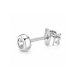 Classic Solitaire Stud Earrings