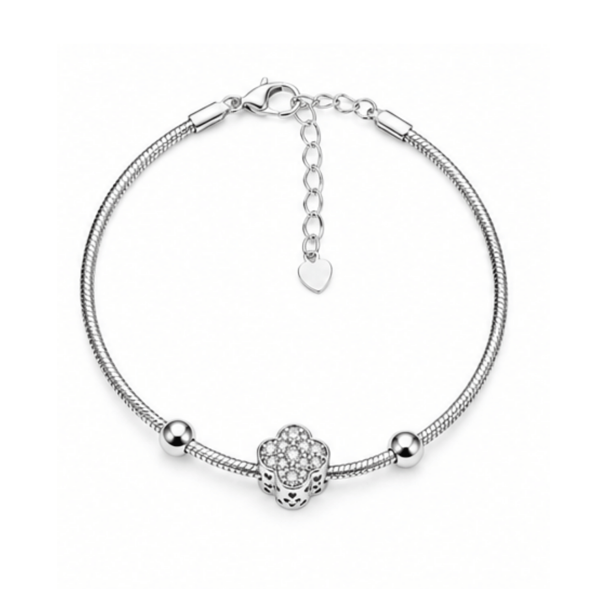 Sparkling Clover Bracelet