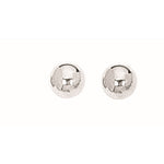 Sterling Silver Ball Stud Earrings (5.00 mm)