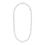 Sterling Silver Paperclip Chain Necklace