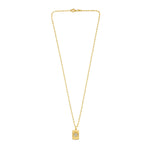 Sterling Silver Gold Plated Cubic Zirconia Starburst Locket Necklace